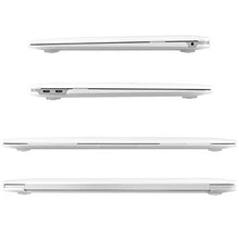 Load image into Gallery viewer, Dongke MacBook Air 13 inch Case 2020 2019 2018 Rubberized Frosted Matte See Through Hard Case Cover for MacBook Air 13.3 inch Black