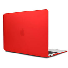 Load image into Gallery viewer, Dongke MacBook Air 13 inch Case 2020 2019 2018 Rubberized Frosted Matte See Through Hard Case Cover for MacBook Air 13.3 inch Black