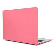 Load image into Gallery viewer, Dongke MacBook Air 13 inch Case 2020 2019 2018 Rubberized Frosted Matte See Through Hard Case Cover for MacBook Air 13.3 inch Black