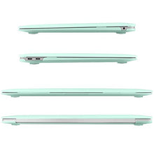 Load image into Gallery viewer, Dongke MacBook Air 13 inch Case 2020 2019 2018 Rubberized Frosted Matte See Through Hard Case Cover for MacBook Air 13.3 inch Black