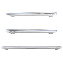 Load image into Gallery viewer, Dongke MacBook Air 13 inch Case 2020 2019 2018 Rubberized Frosted Matte See Through Hard Case Cover for MacBook Air 13.3 inch Black