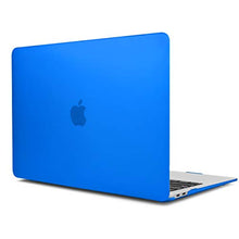 Load image into Gallery viewer, Dongke MacBook Air 13 inch Case 2020 2019 2018 Rubberized Frosted Matte See Through Hard Case Cover for MacBook Air 13.3 inch Black