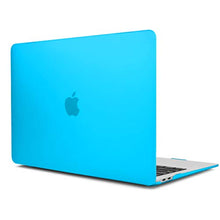 Load image into Gallery viewer, Dongke MacBook Air 13 inch Case 2020 2019 2018 Rubberized Frosted Matte See Through Hard Case Cover for MacBook Air 13.3 inch Black