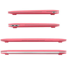 Load image into Gallery viewer, Dongke MacBook Air 13 inch Case 2020 2019 2018 Rubberized Frosted Matte See Through Hard Case Cover for MacBook Air 13.3 inch Black