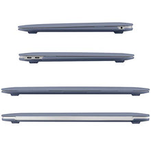 Load image into Gallery viewer, Dongke MacBook Air 13 inch Case 2020 2019 2018 Rubberized Frosted Matte See Through Hard Case Cover for MacBook Air 13.3 inch Black