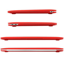 Load image into Gallery viewer, Dongke MacBook Air 13 inch Case 2020 2019 2018 Rubberized Frosted Matte See Through Hard Case Cover for MacBook Air 13.3 inch Black