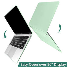 Load image into Gallery viewer, Dongke MacBook Air 13 inch Case 2020 2019 2018 Rubberized Frosted Matte See Through Hard Case Cover for MacBook Air 13.3 inch Black