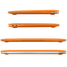 Load image into Gallery viewer, Dongke MacBook Air 13 inch Case 2020 2019 2018 Rubberized Frosted Matte See Through Hard Case Cover for MacBook Air 13.3 inch Black