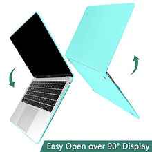 Load image into Gallery viewer, Dongke MacBook Air 13 inch Case 2020 2019 2018 Rubberized Frosted Matte See Through Hard Case Cover for MacBook Air 13.3 inch Black