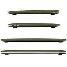 Load image into Gallery viewer, Dongke MacBook Air 13 inch Case 2020 2019 2018 Rubberized Frosted Matte See Through Hard Case Cover for MacBook Air 13.3 inch Black