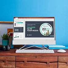 Load image into Gallery viewer, HP 22-inch All-in-One Desktop Computer, AMD Athlon Silver 3050U Processor, 4 GB RAM, 256 GB SSD, Windows 10 Home (22-dd0010, White), Snow White