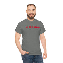 Load image into Gallery viewer, Unisex Heavy Cotton Tee - I&#39;m CEO
