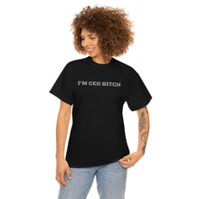 Load image into Gallery viewer, Unisex Heavy Cotton Tee - I&#39;m CEO
