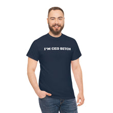 Load image into Gallery viewer, Unisex Heavy Cotton Tee - I&#39;m CEO
