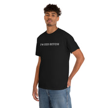 Load image into Gallery viewer, Unisex Heavy Cotton Tee - I&#39;m CEO
