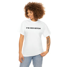 Load image into Gallery viewer, Unisex Heavy Cotton Tee - I&#39;m CEO
