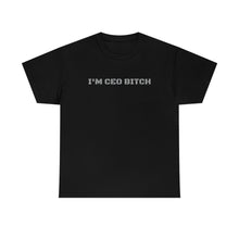 Load image into Gallery viewer, Unisex Heavy Cotton Tee - I&#39;m CEO
