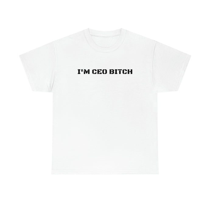 Unisex Heavy Cotton Tee - I'm CEO